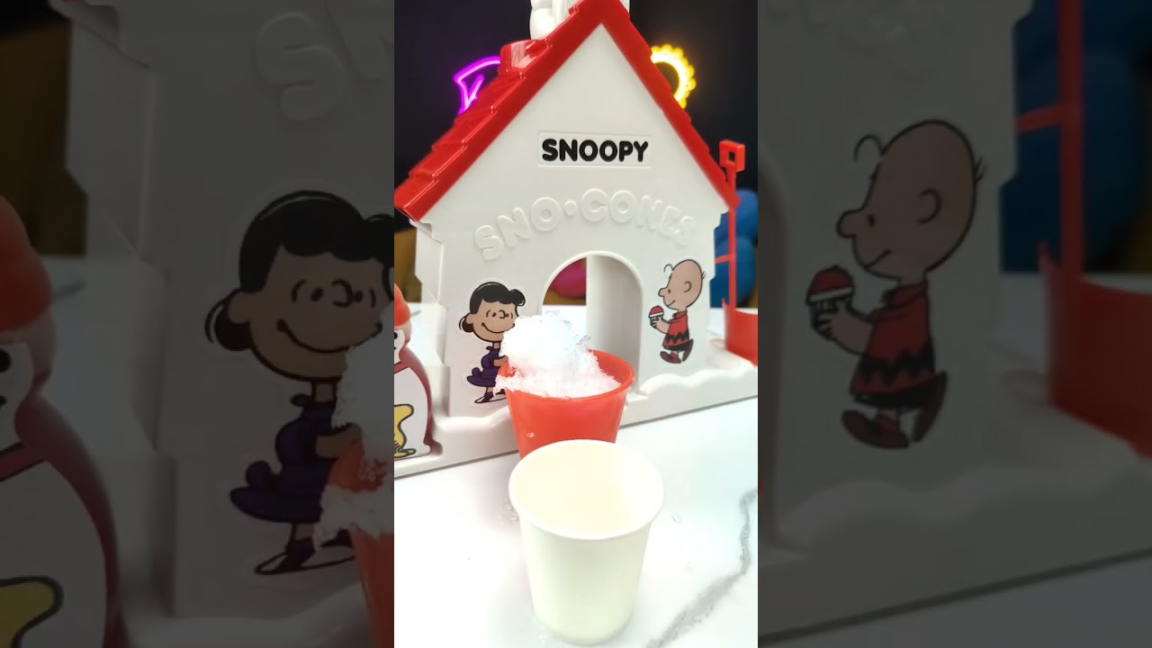 1999 Snoopy Snow Cone Maker - New Updated Version! 🍧
