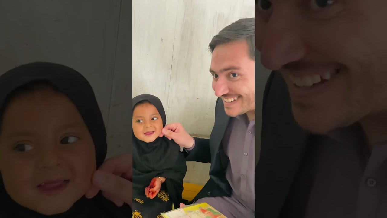 This cute girl from Zangal Bazar Quetta Balochistan give me this gift.