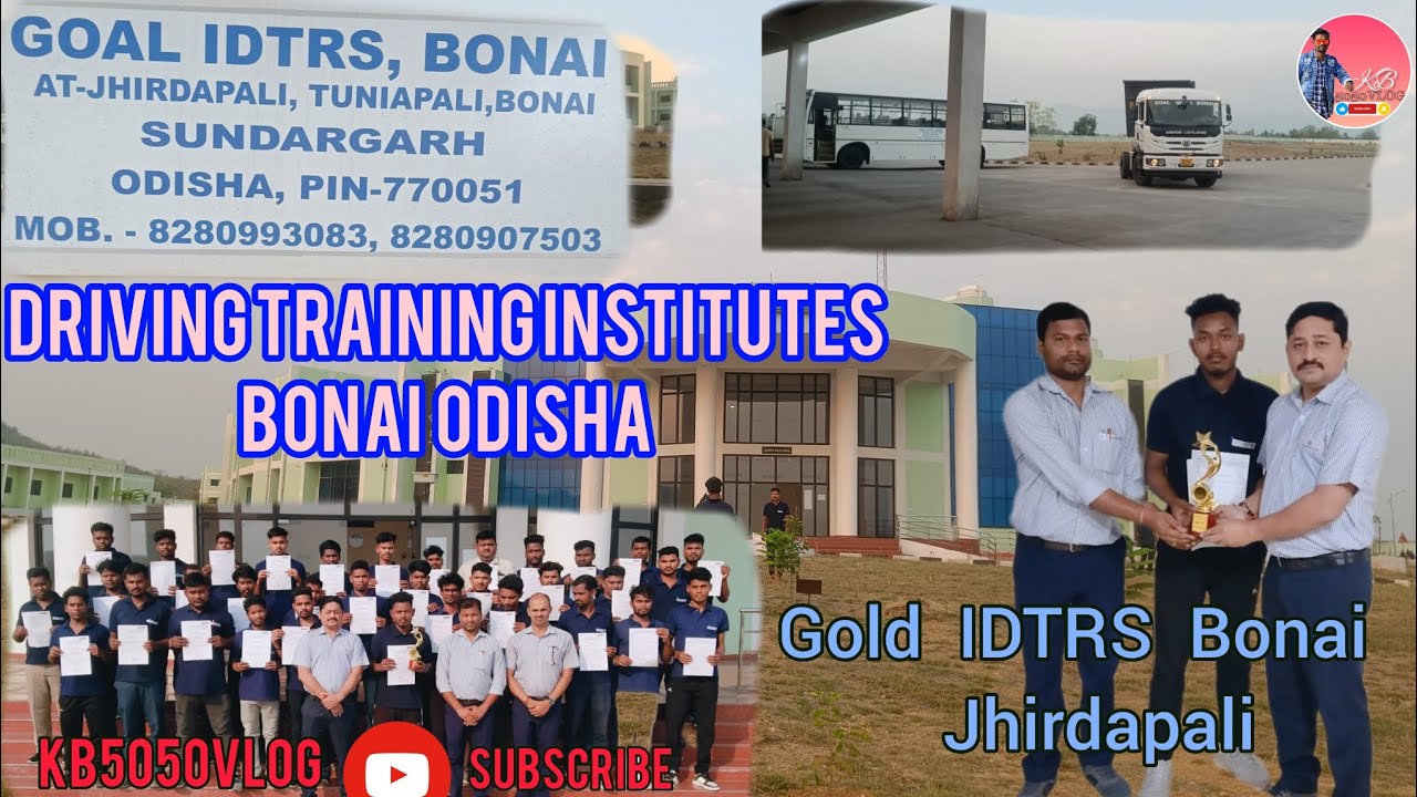 Driving Training Institutes Bonai Odisha Sundargarh//Jhirdapali Training center//@KB5050VLOG