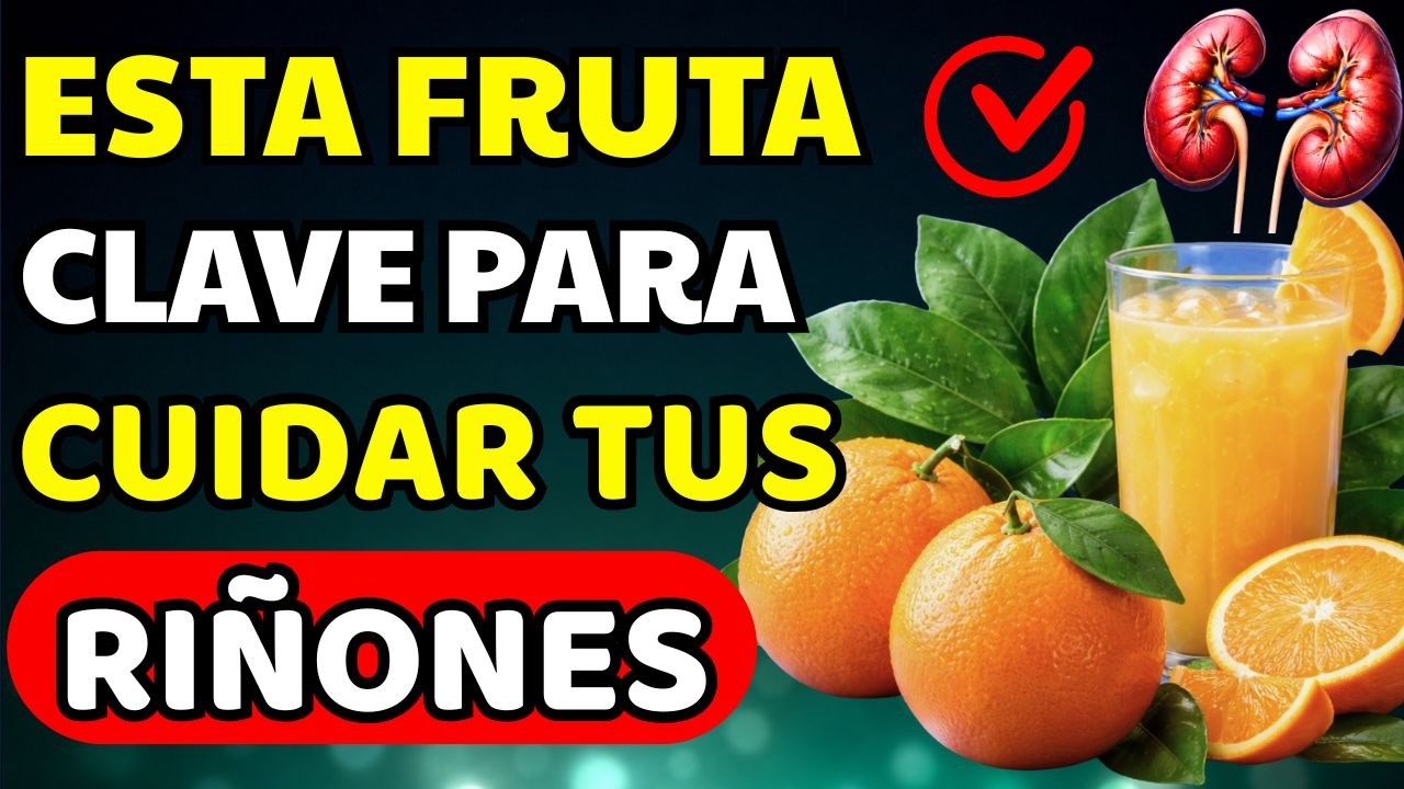 Nefr&oacute;logo revela: Por qu&eacute; la NARANJA PROTEGE tus RI&Ntilde;ONES y REDUCE el Riesgo de C&aacute;lculos| Salud Renal