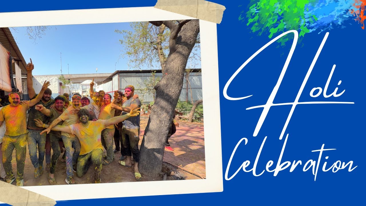 Bhaichare wali Holi 2026 | Family aur Friends ke Sath Masti 🌈#trending #love #bhaichara #desilife 