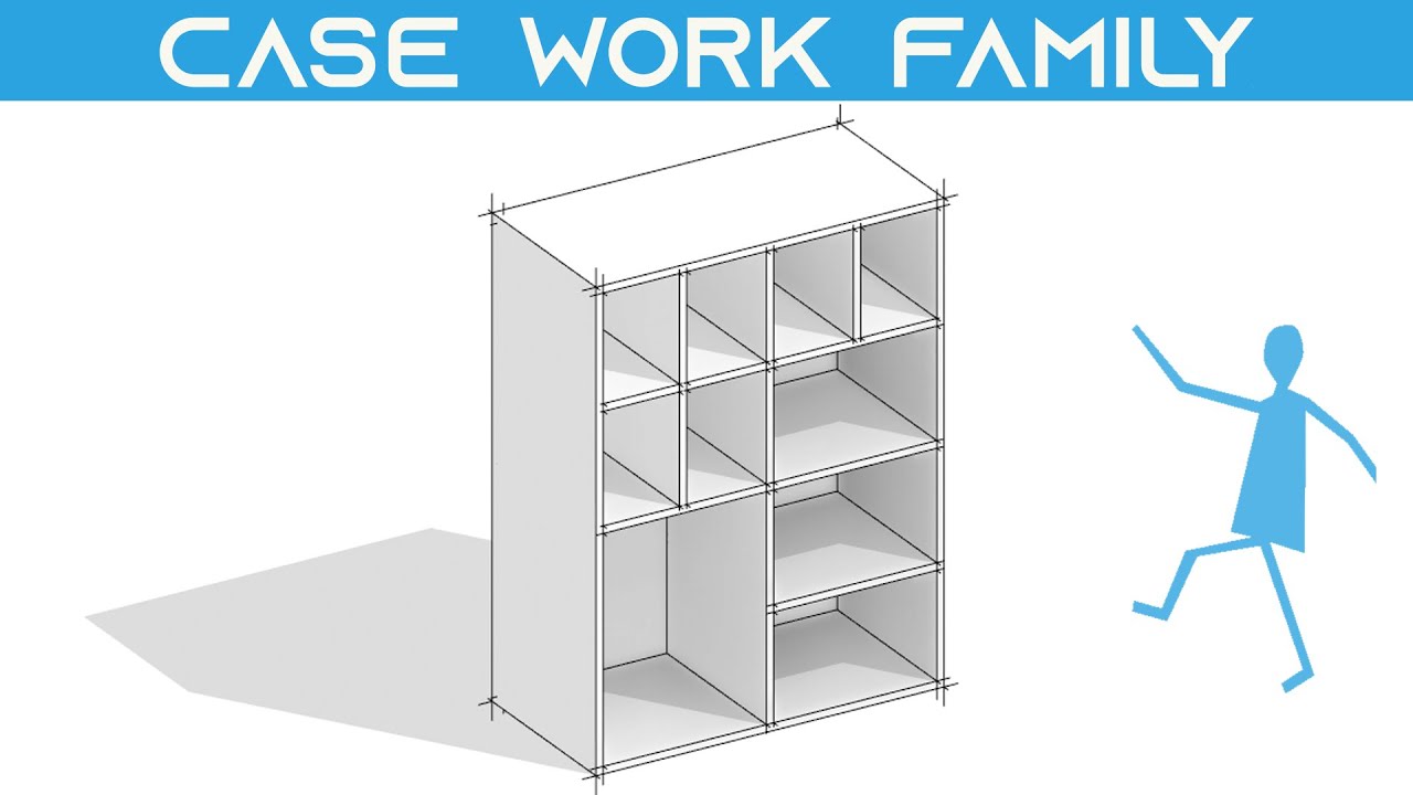 How To Create a Casework Family in Revit