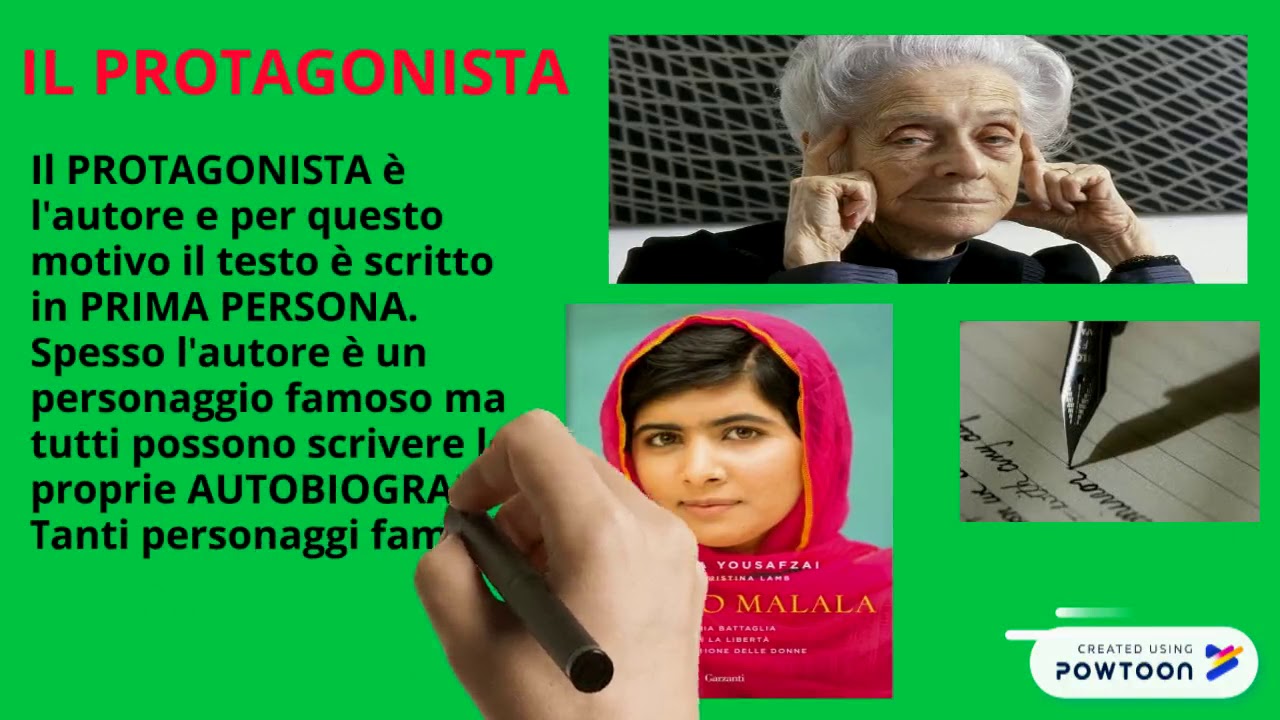 IIl testo Autobiografico