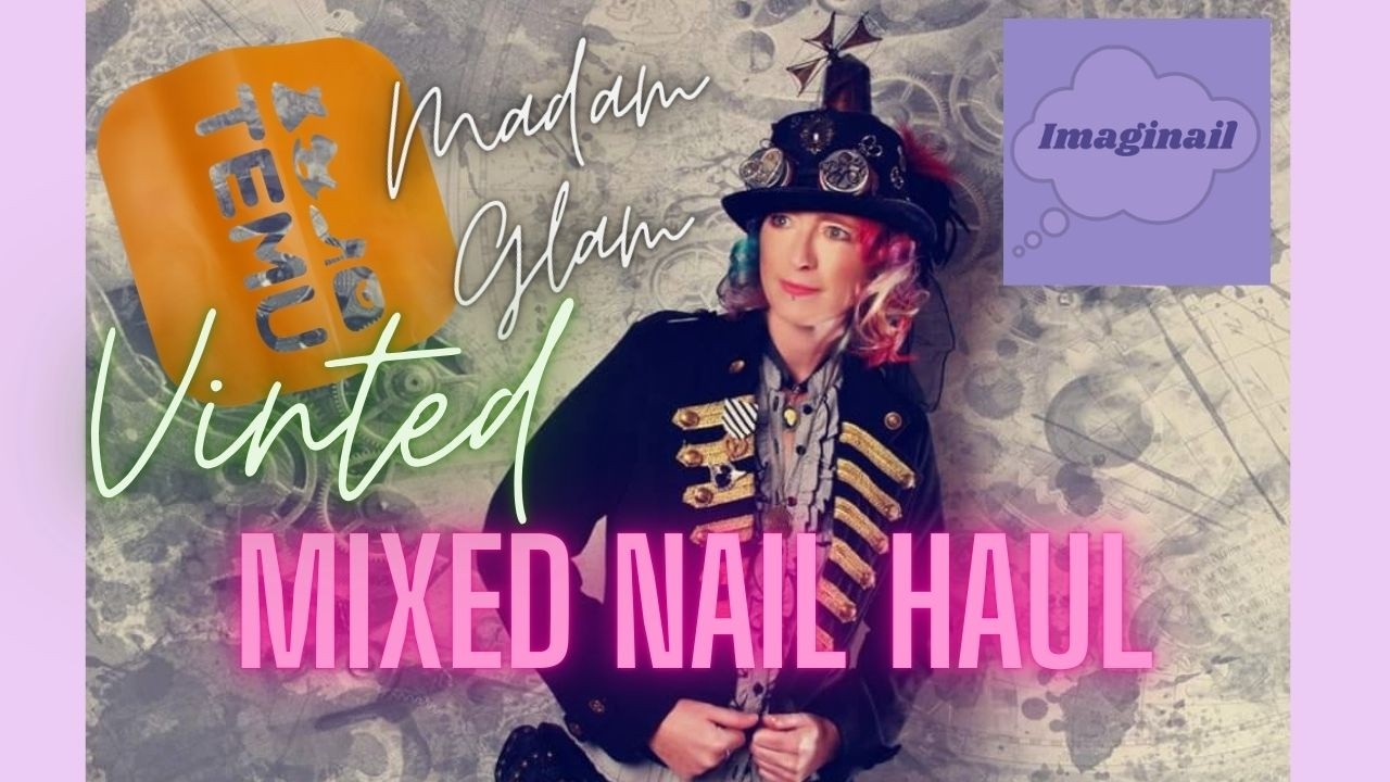 Nail art Haul *Madam Glam*Temu*Vinted