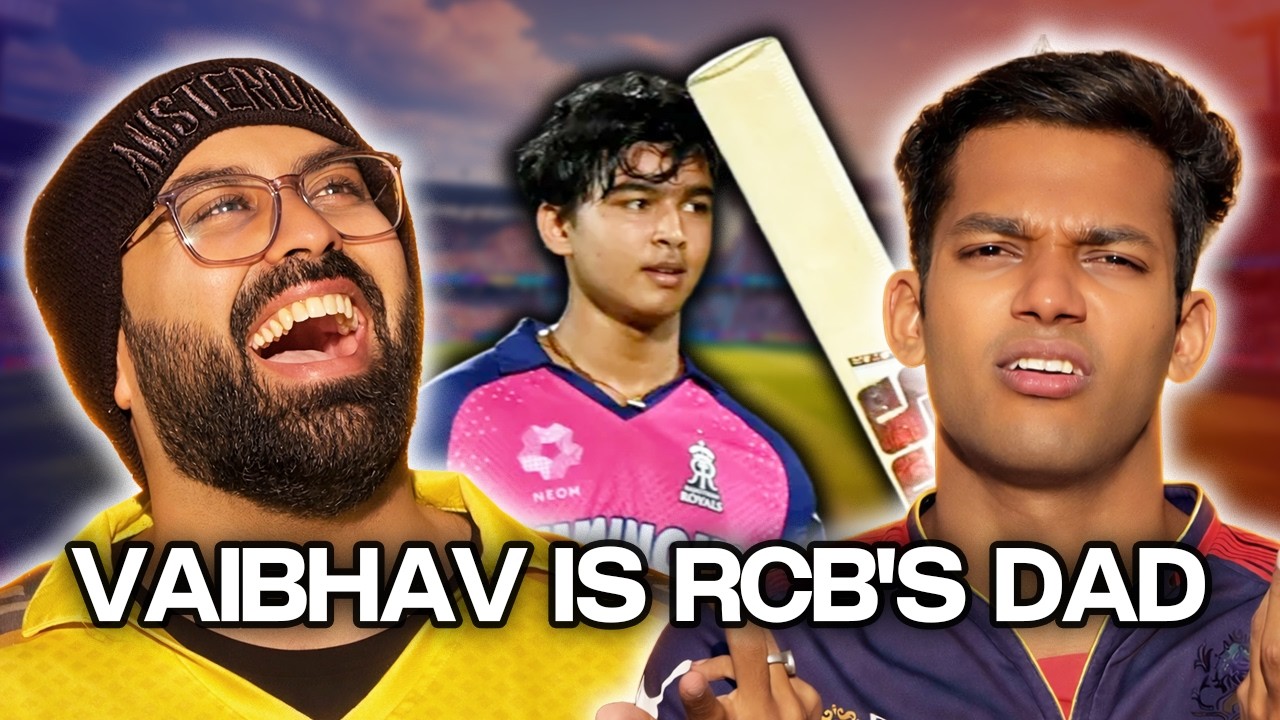 Sooryavanshi is ROYAL | RCB vs RR | IPL 2026