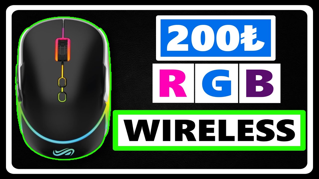 BU PARAYA WIRELESS VAR MI ? 200 LİRAYA ALABİLECEĞİNİZ EN İYİ FİYAT PERFORMANS KABLOSUZ OYUNCU MOUSE