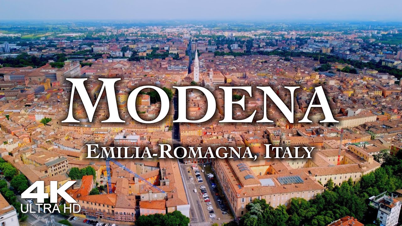 MODENA 🇮🇹 4K Drone Aerial | Emilia-Romagna Italy Italia