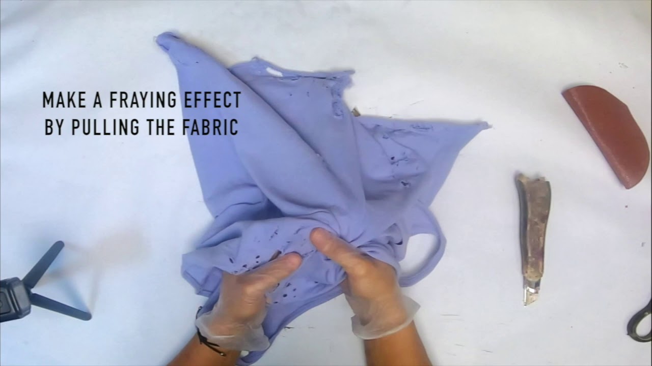Costume Distressing ANYONE Can Do!