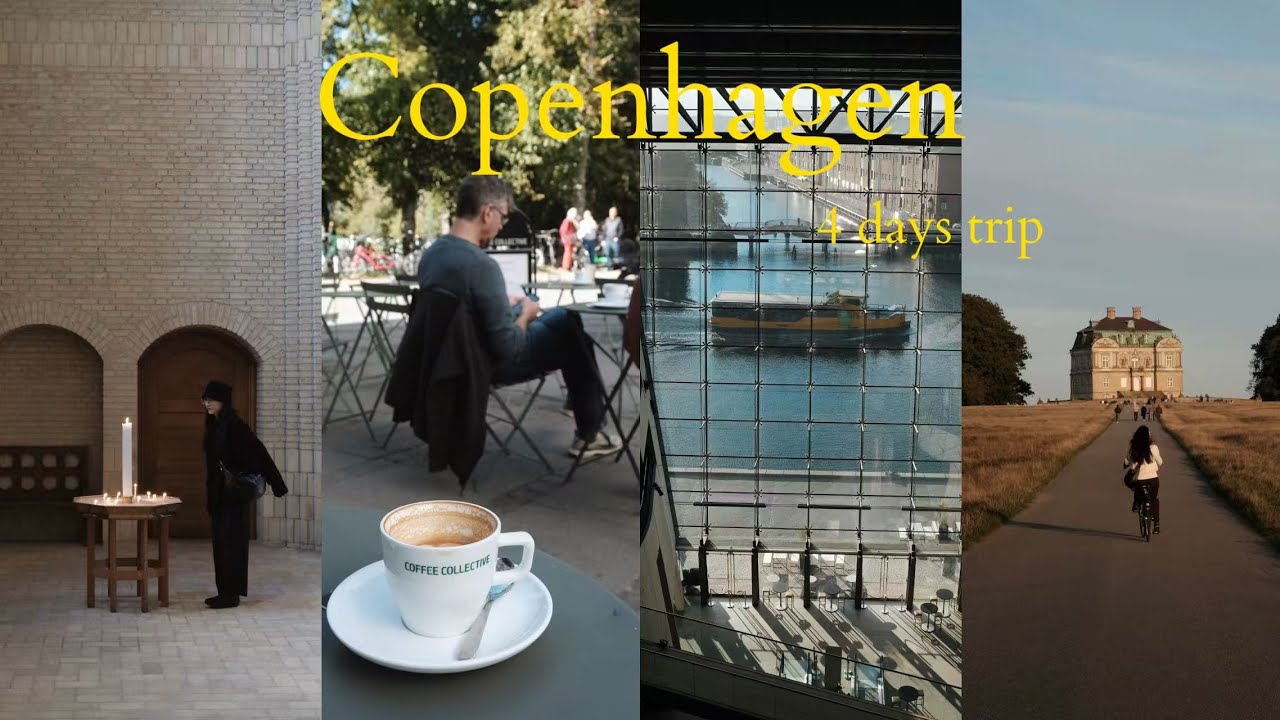 北歐丹麥之旅VLOG🇩🇰，在哥本哈根的4天 / 吃麵包、喝咖啡、逛小店、市集和美術館，被高審美浸潤的每一天｜4 Days in Copenhagen