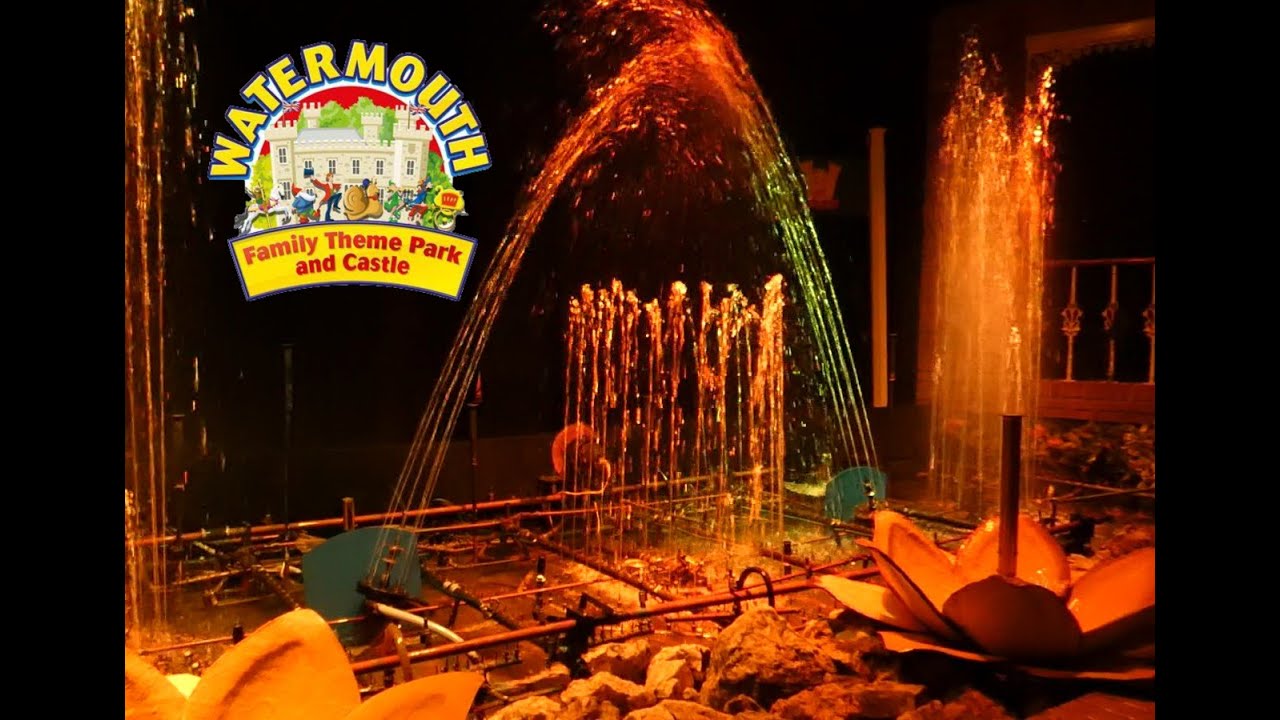 Watermouth Castle Water Fountain Show Best Bit!