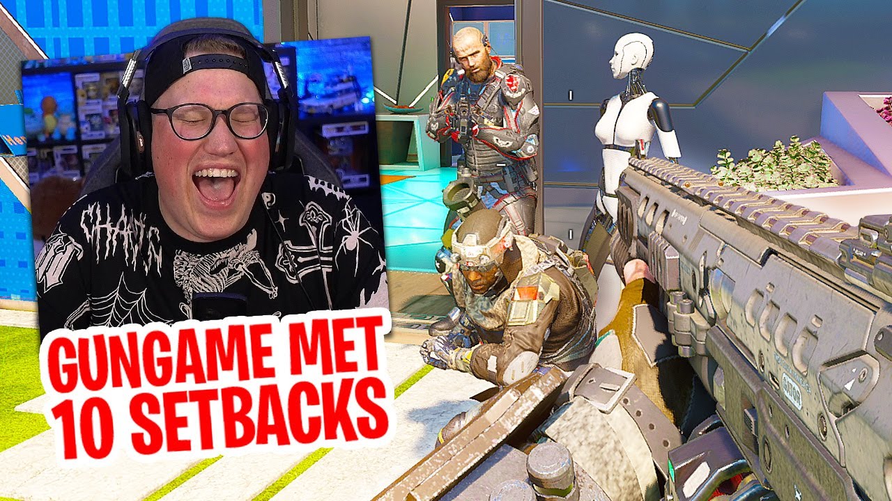 LANGSTE GUNGAME MET 10 SETBACKS !!! 🤬
