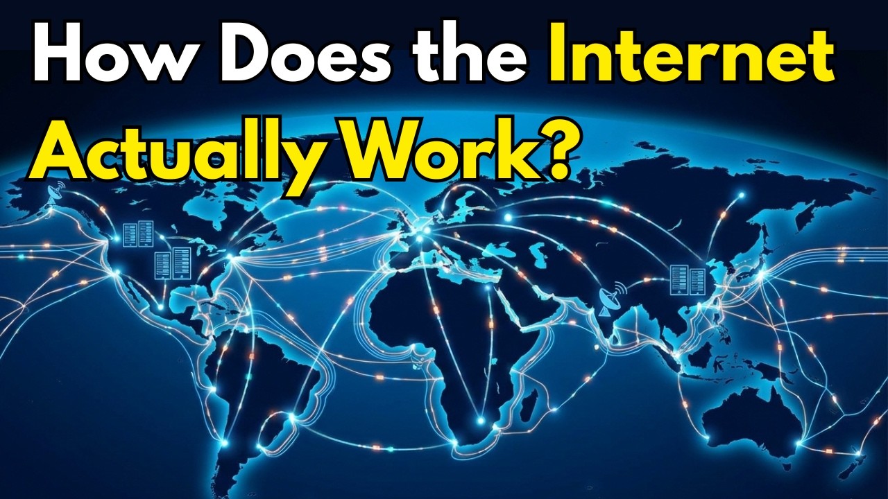 How Does the Internet Actually Work? (The Unseen Global Network)