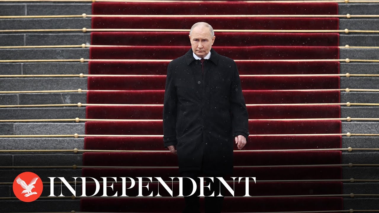 Watch again: Putin inaugurated for fifth Russian presidential term after sham election victory