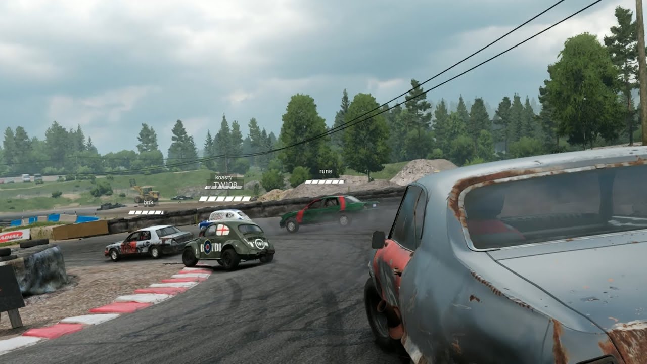 I gave it all in this 6 race cup - Wreckfest 2
