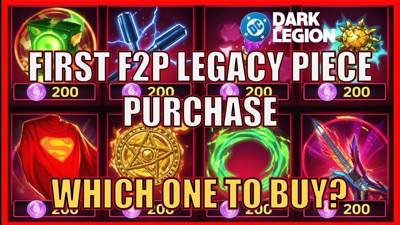 Первая вещь из серии Legacy, которую должен купить каждый игрок, не вкладывающий деньги в игру | ...