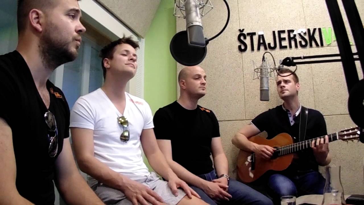 Kvatropirci - Če bi šla z menoj (Live - Radio Štajerski val)