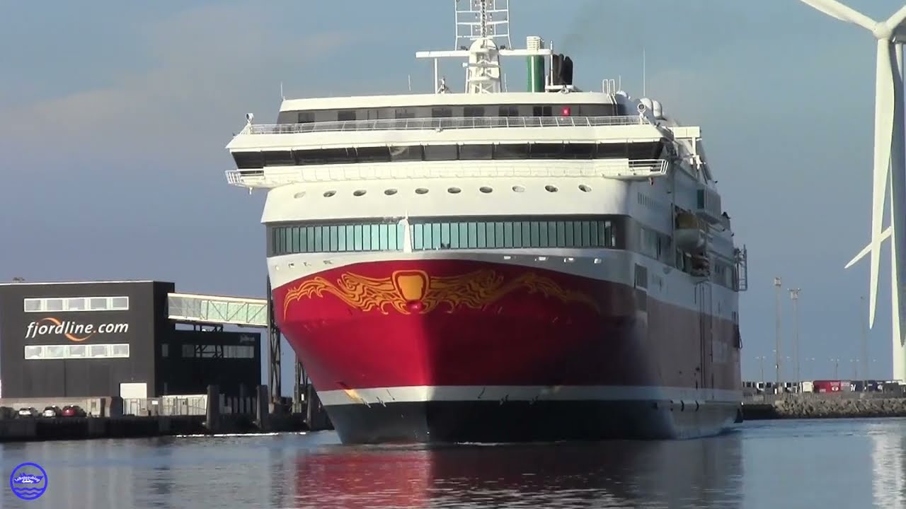 Fjord Line - Stavangerfjord : Départ d'Hirtshals