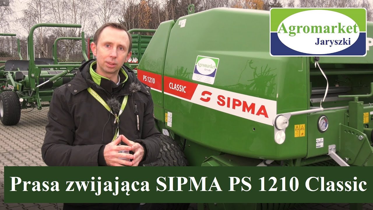 Prasa SIPMA PS 1210 Classic - ciekawa propozycja dla mniejszych gospodarstw