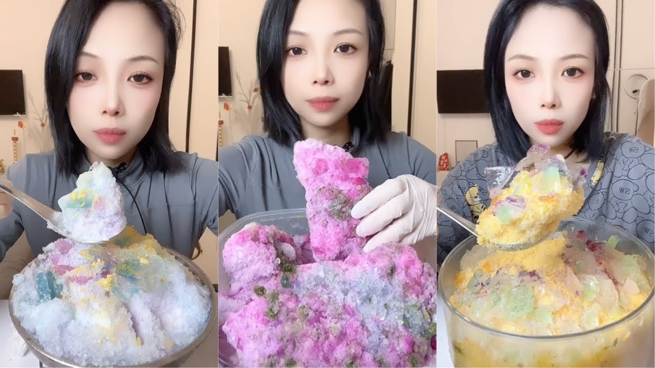 Crushed Ice Eating ASMR | Ice Eating