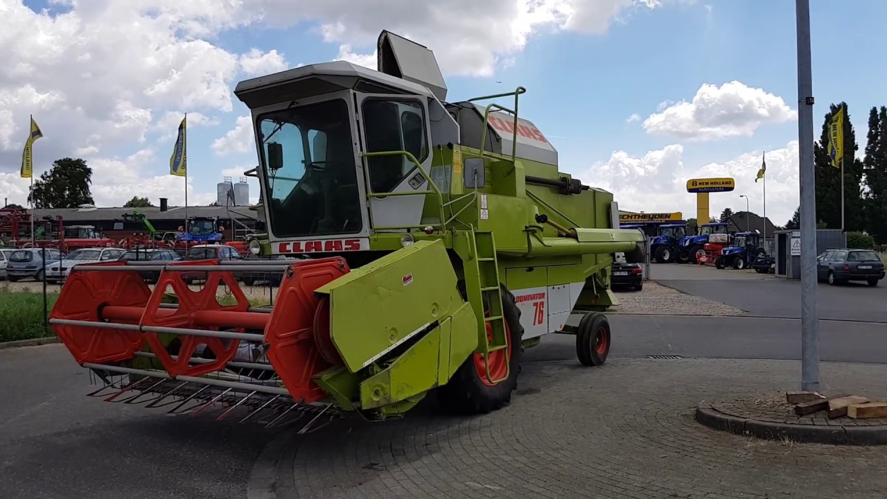 Mähdrescher Claas Dominator 76, 2321h, 3m, 4 Schüttler, Germany