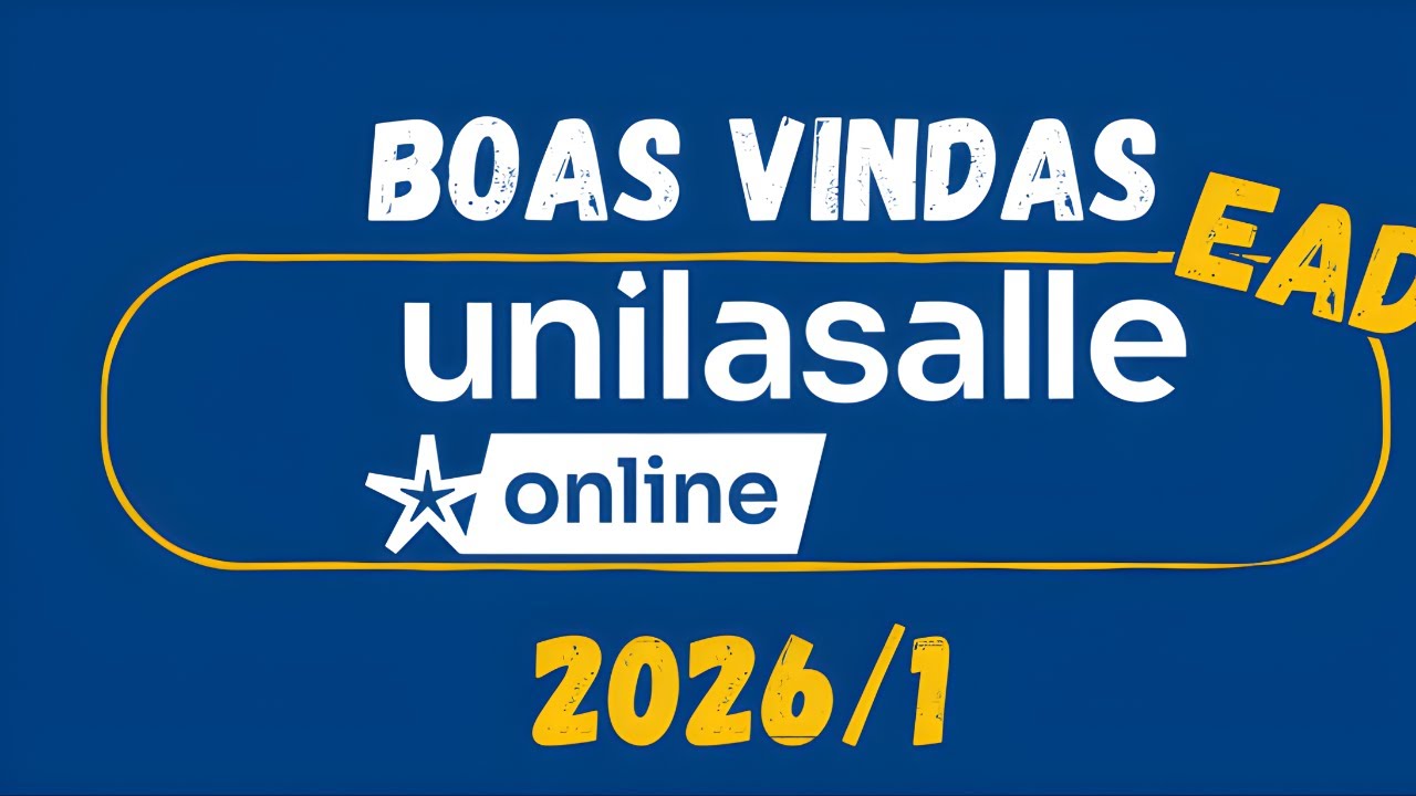 Boas Vindas EAD Unilasalle