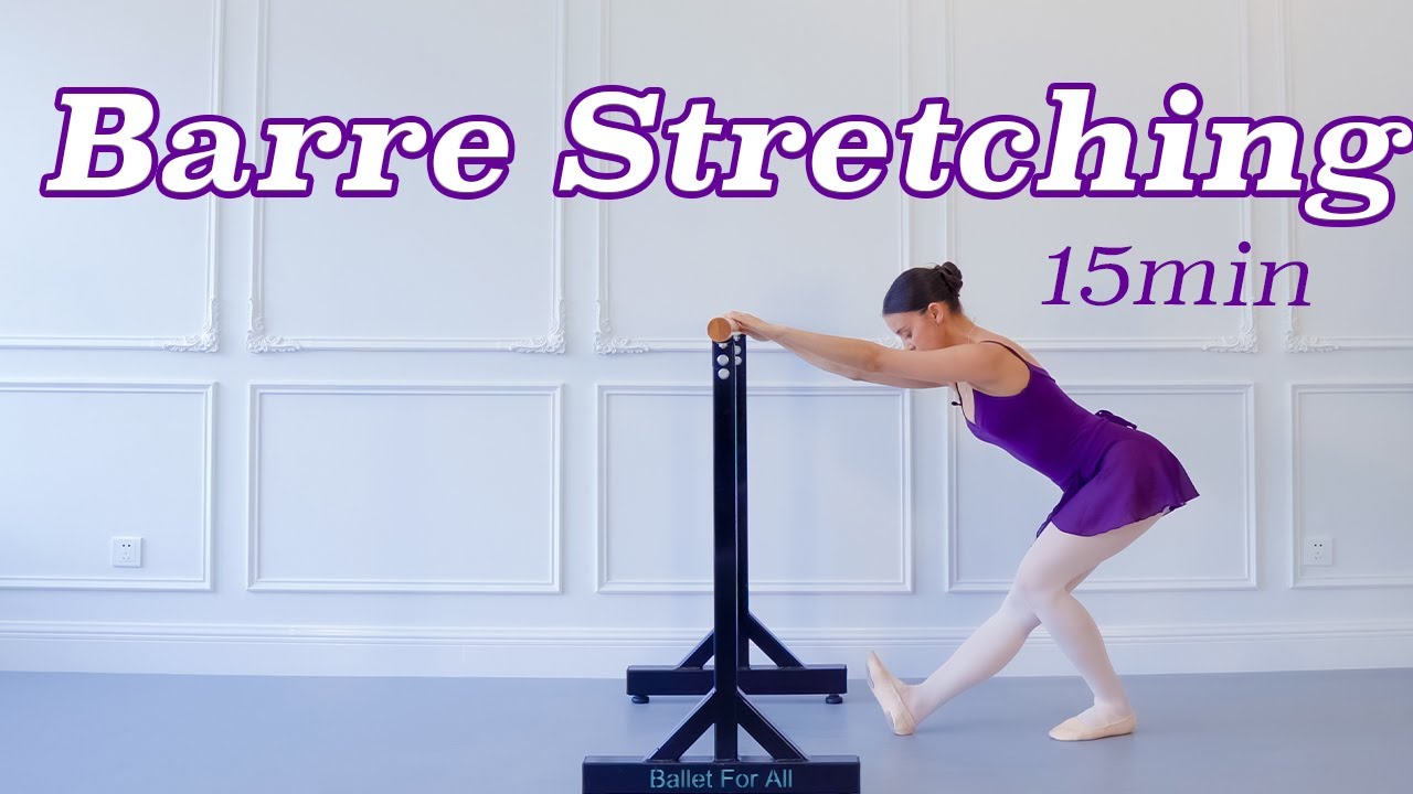 15 minutes Barre Stretching Routine | Ballet For All Barre classes 2021