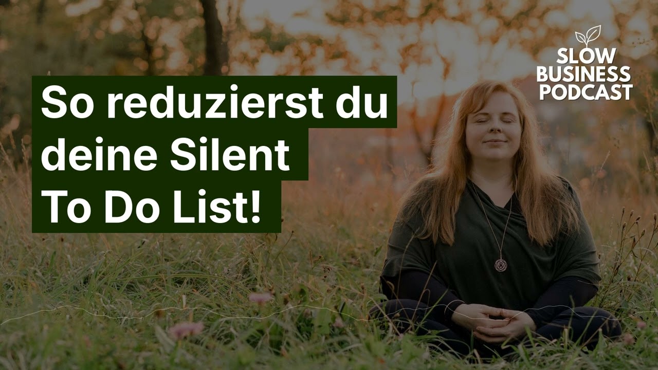 Wie du deine Silent To Do List drastisch kürzt