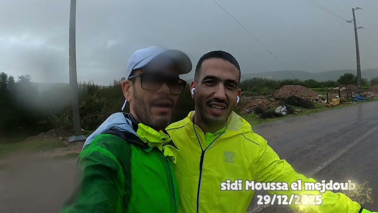  منطقة سيدي موسى المجدوب   حصة جري ممتعة  16كلم