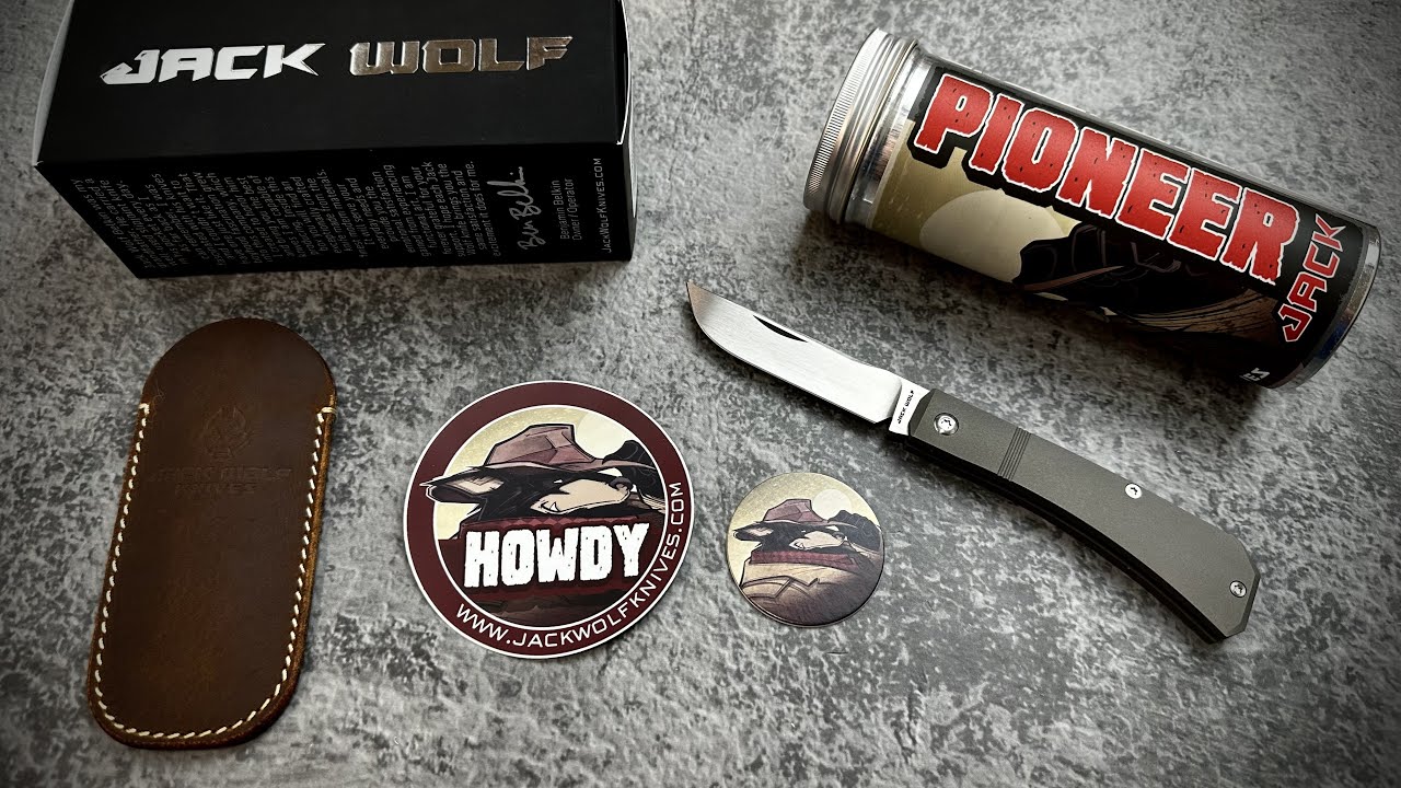 The JACK WOLF Knives PIONEER JACK!! Full Overview Video!