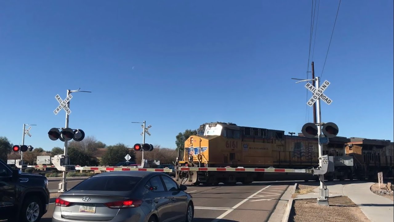 UP crossing in Queen Creek, AZ! E Ocotillo Rd. 1/10/2026