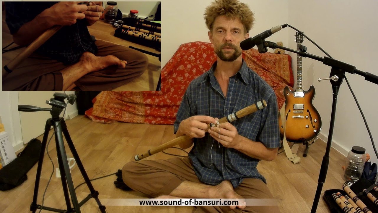 Bansuri Maintenance - How to make strong bindings / fixing the threads