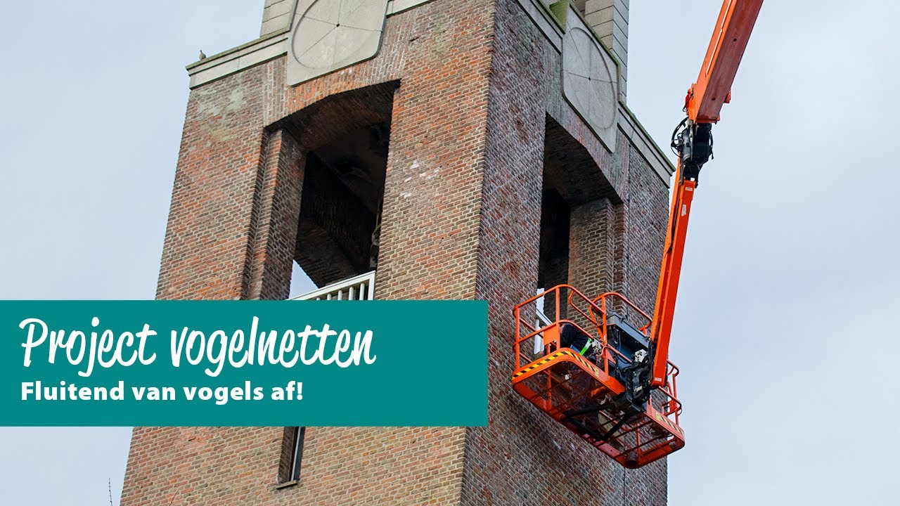 Project vogelnetten: Fluitend van vogels af!