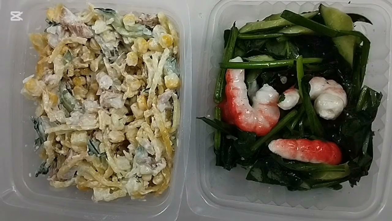 ASMR Mukbang: Store Salads / АСМР Мукбанг: Салаты из магазина 🥗