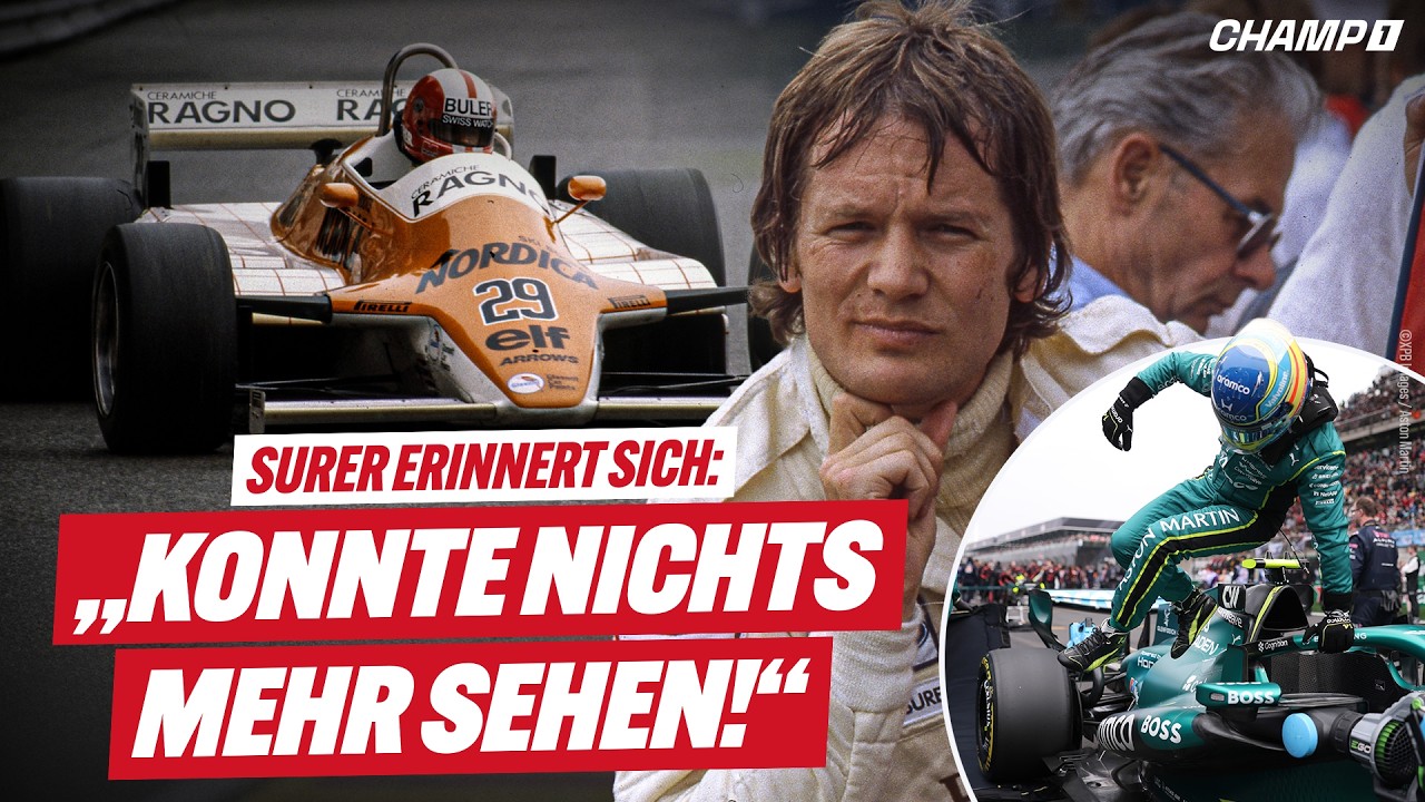 ALONSO bricht Rennen ab wegen Vibrationen – SURER erinnert sich: „Ich konnte nichts mehr sehen!“