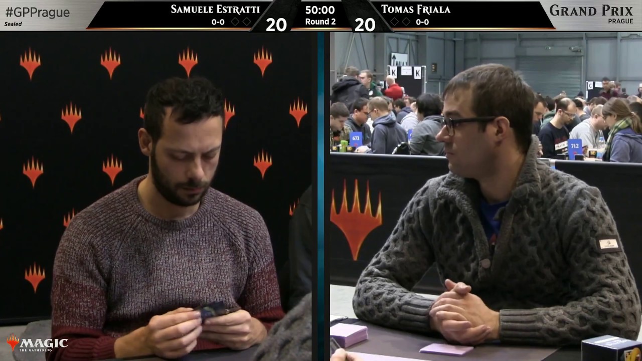 Magic the Gathering GP Prague 2019 Round 2 Limited Ultimate Masters