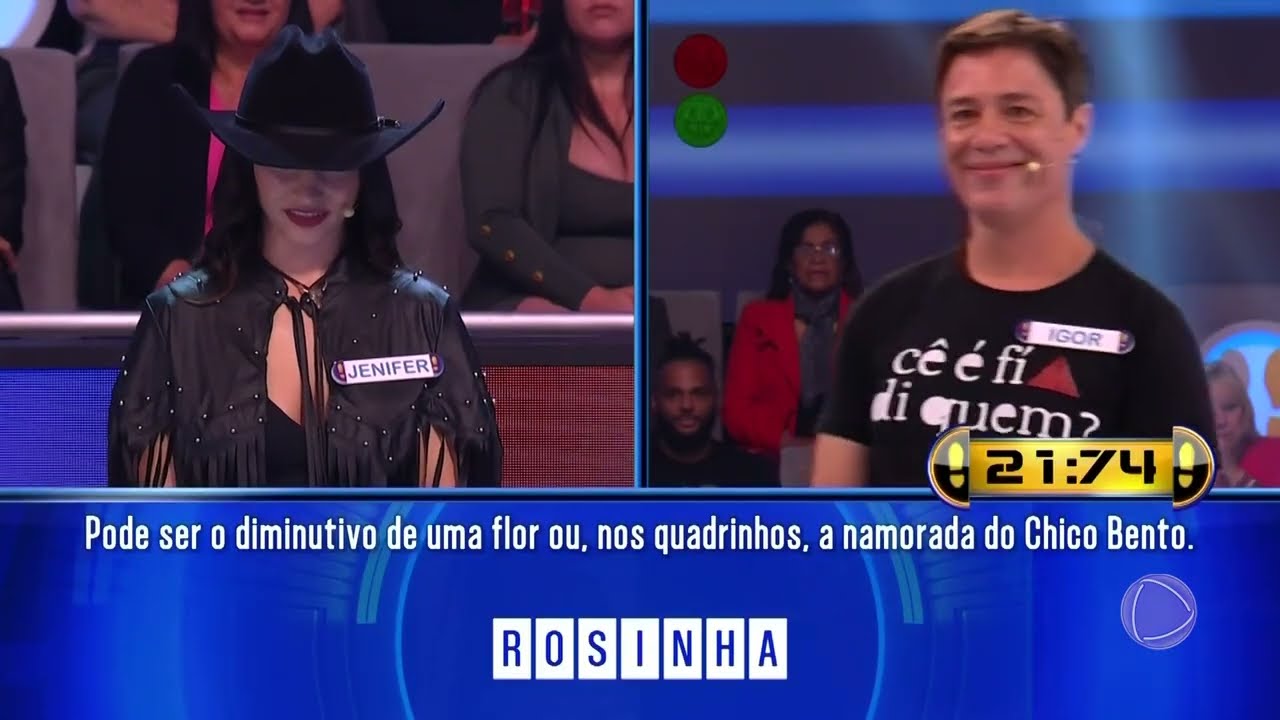 ACERTE OU CAIA: Igor duela com Jenifer em disputa acirrada
