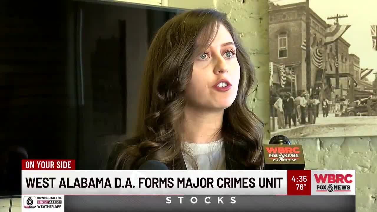 West Alabama district attorney forms major crimes unit
