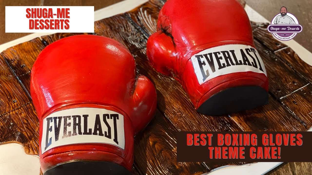 BEST BOXING GLOVES THEME CAKE !!!