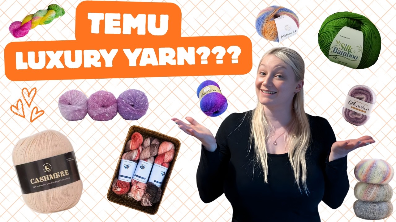 Temu Yarn Review: Are &ldquo;Luxury&rdquo; Yarns Really Worth It? (Burn Test) 🔥