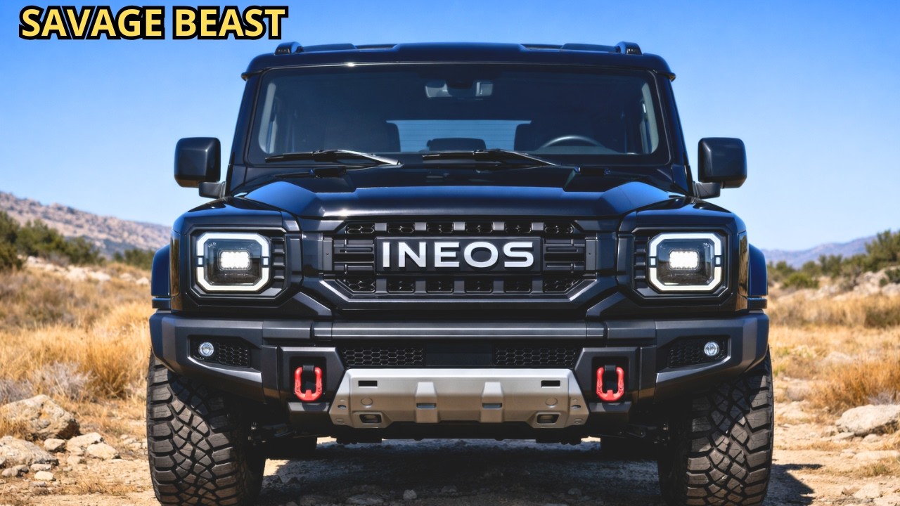 Обновленный Ineos Grenadier 2027 &ndash; Новый свирепый внедорожный зверь уже здесь!