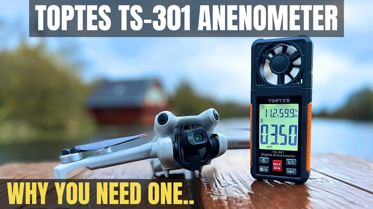 TOPTES TS301 Anemometer Review - Essential Drone accessory!