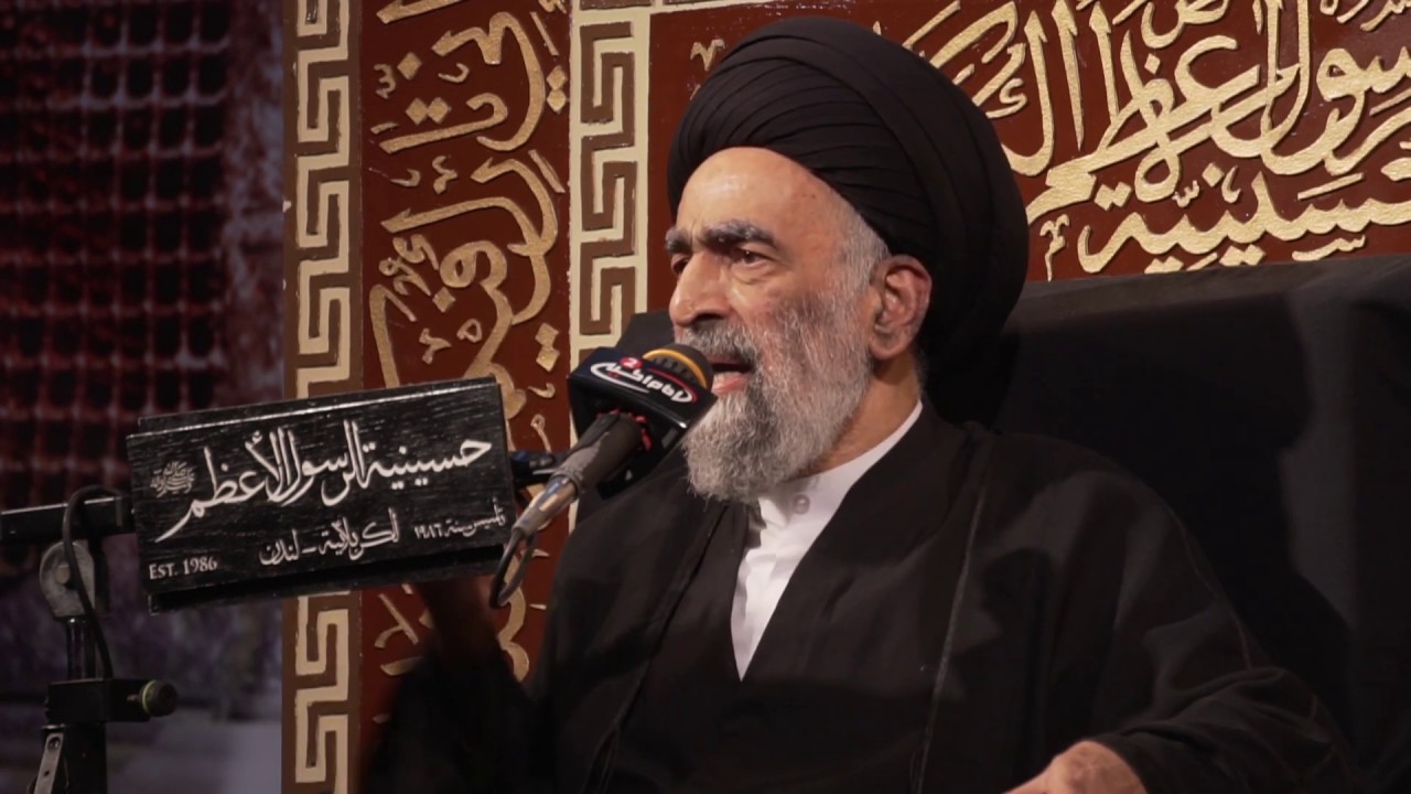 الشعائر الحسينيه, حادثة وقعت قبل نصف مليون يوماً - سماحة أية الله السيد هادي المدرسي