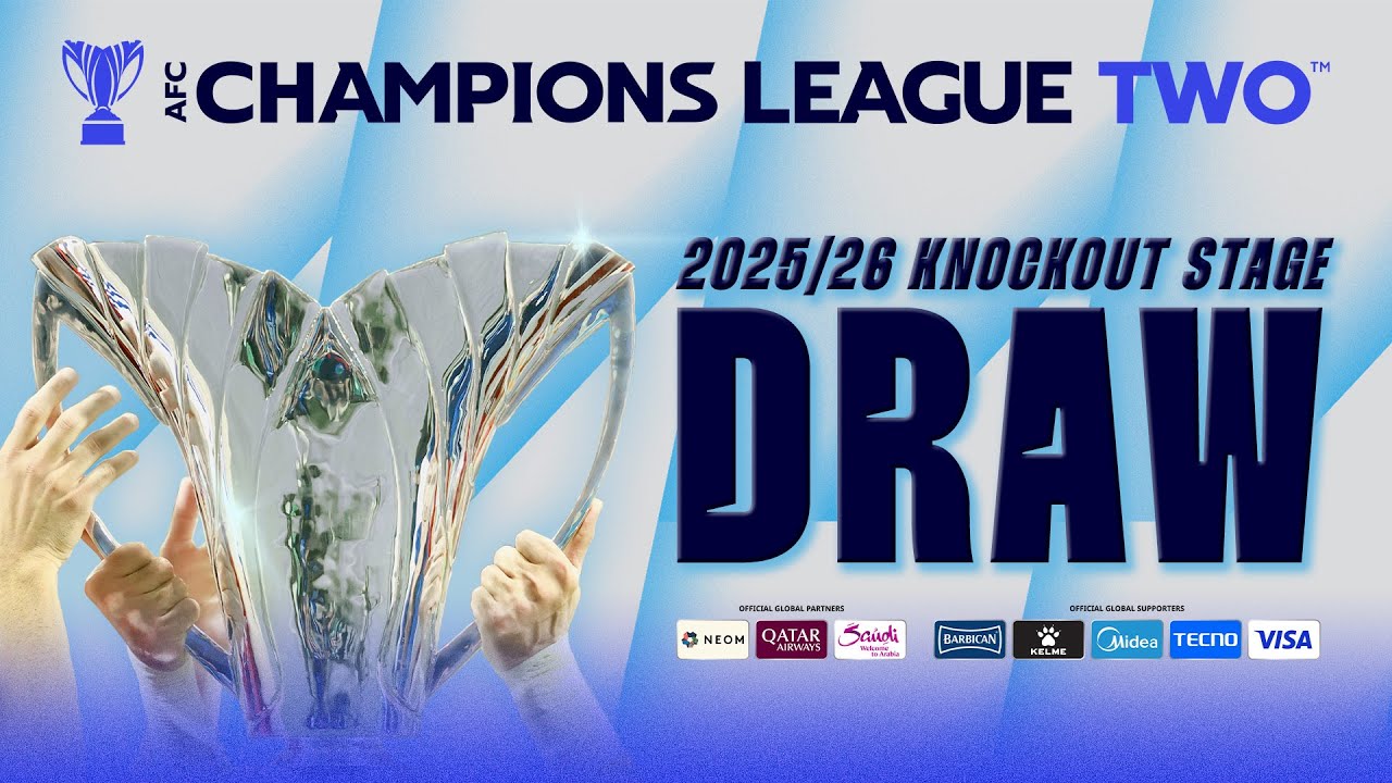RE-LIVE | AFC Champions League Two™ 2025/26 KO Stage Draw
