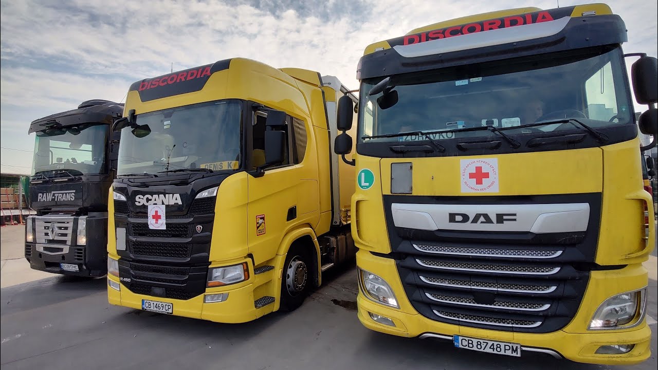 Разтоварварването в Украйна - Част 1 | Denis Kadirow TruckVloger