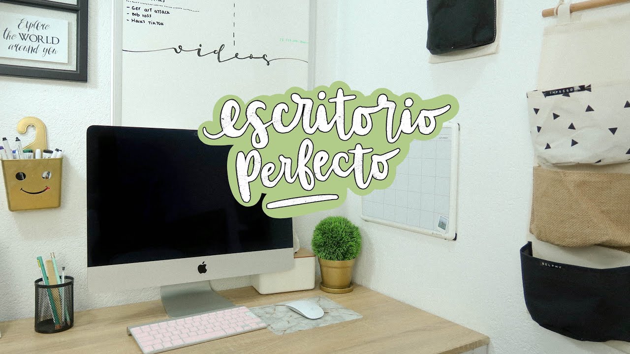 TIPS para hacer tu ESCRITORIO PERFECTO!