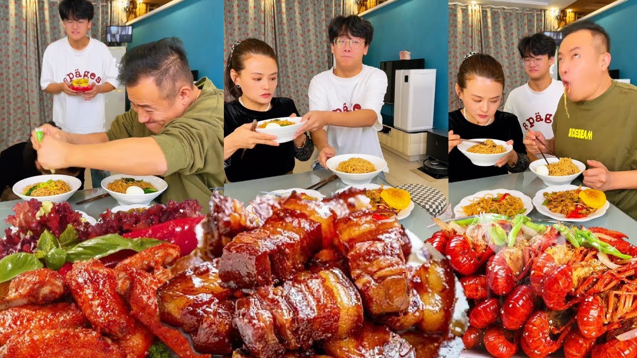 惡毒老公用芥末整我，沒想到被兒子發現了，偷偷給他換掉【香香和霍霍】
