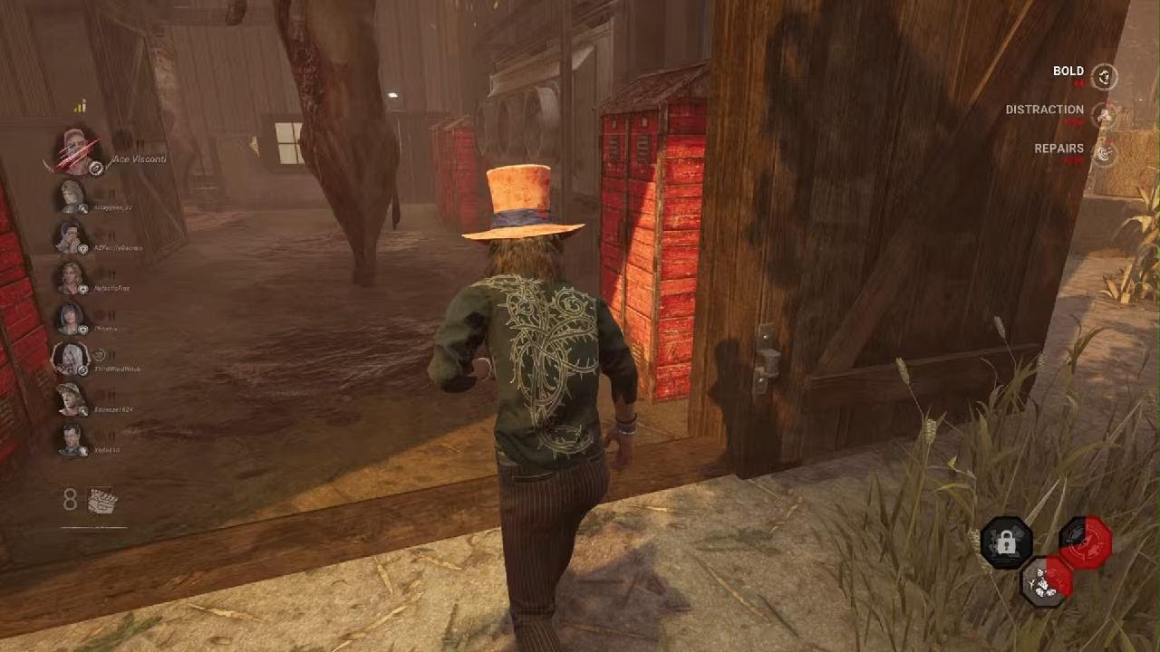 Dead by Daylight 2v8 Blight and Spirit vs Ace and squeeze