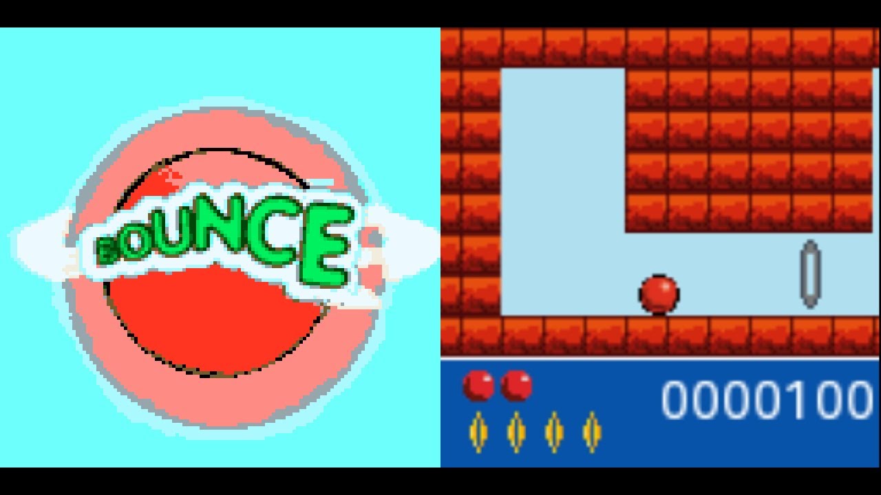 Nokia Bounce - Прохождение Java игры