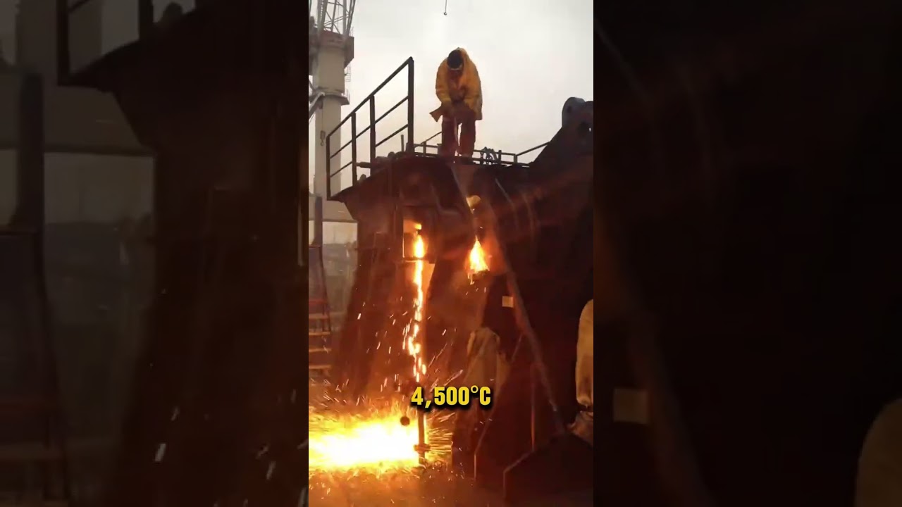 Can a THERMAL LANCE Cut Through ANYTHING?! #shorts