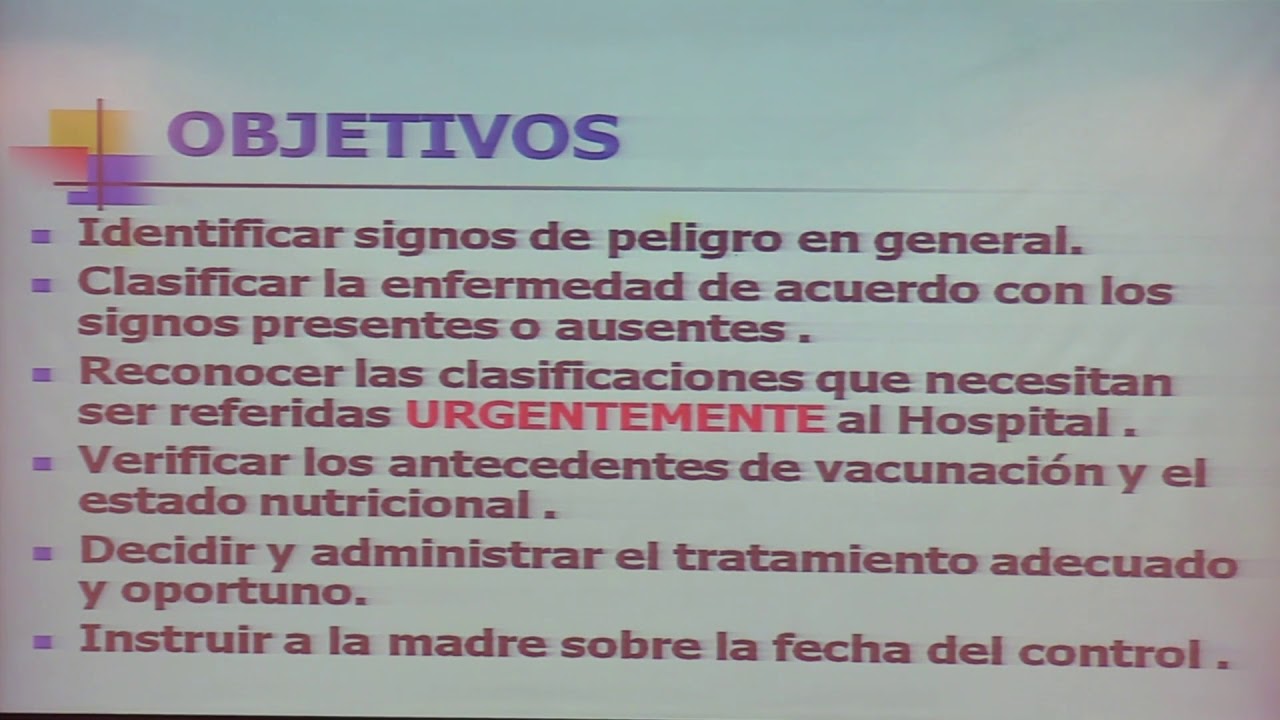 Atención Integrada a las Enfermedades Prevalentes de la Infancia